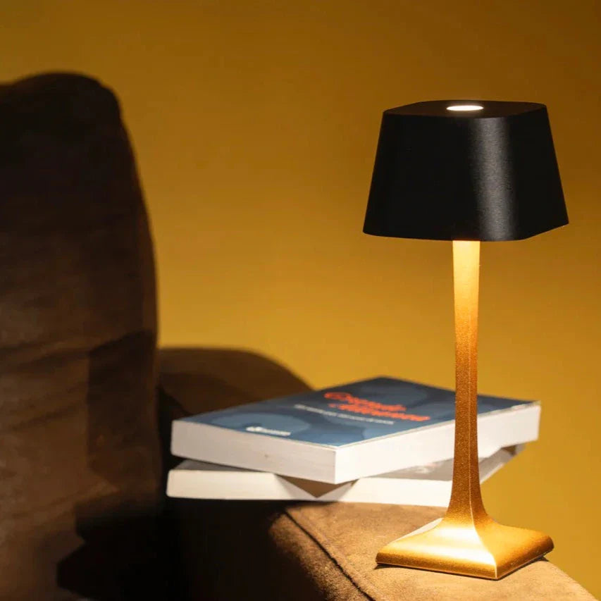 Cordless LED Table Lamp | Touch Dimmable, IP54 Aluminium