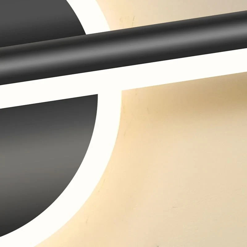 LED Wall Sconce | Black and Gold, 40/60/80 cm