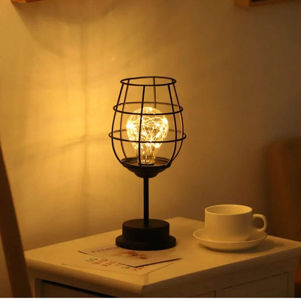 Wireless LED Table Lamp | Scandinavian Style, Dimmable