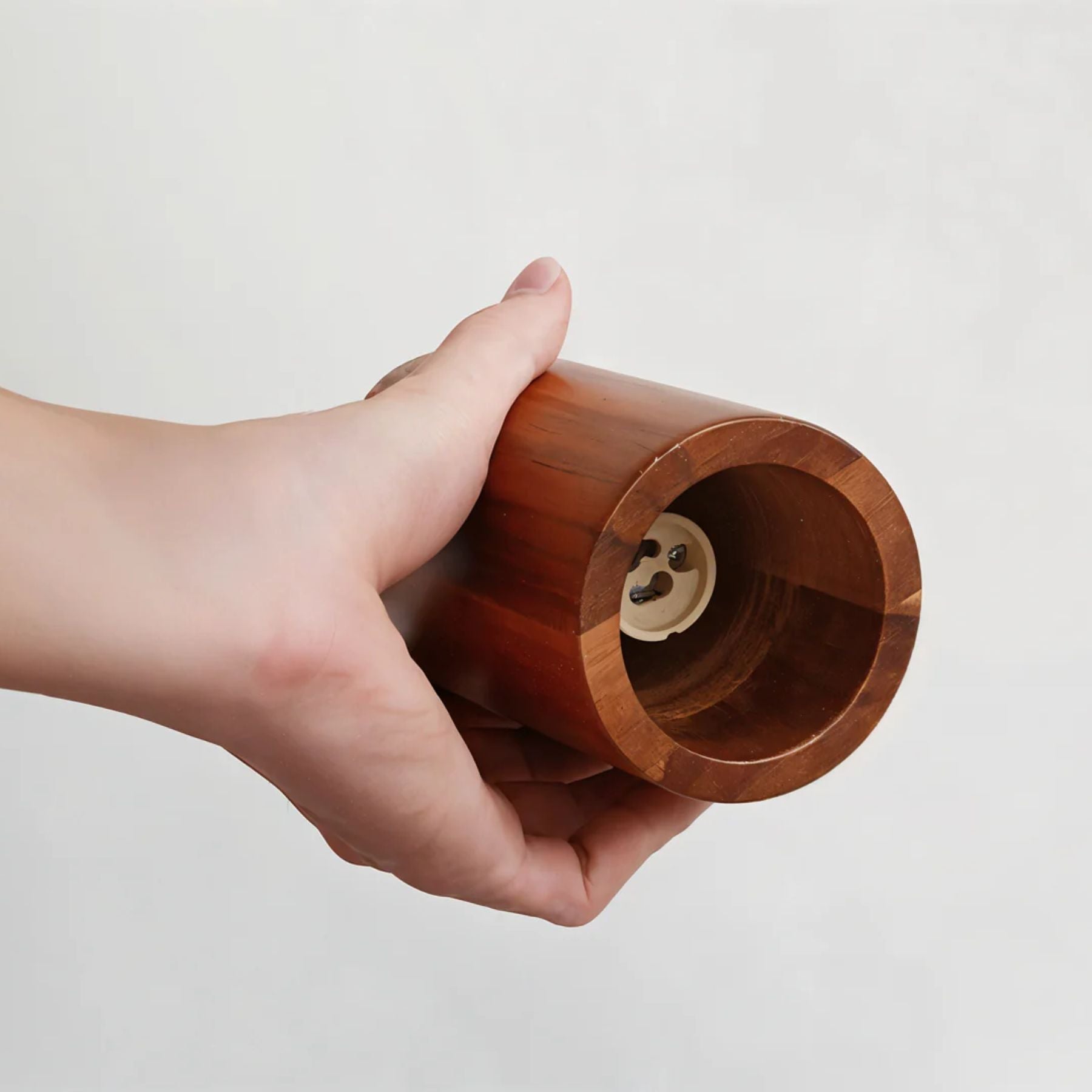 Small Timber Pendant Light | GU10, Scandinavian Style