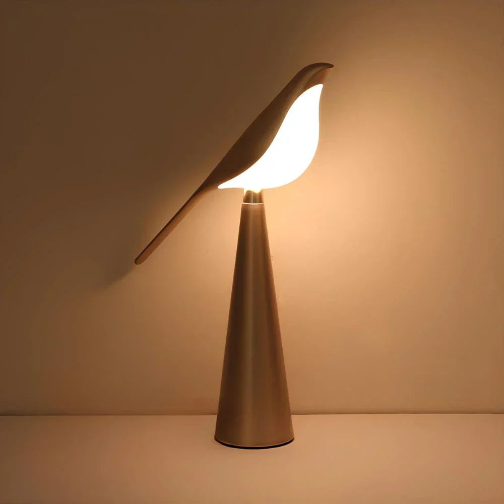 Bird Design LED Table Lamp | Dimmable, 3 Colour Temperatures