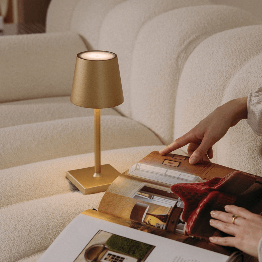 Wireless LED Table Lamp | Dimmable, 3 Colour Temperatures