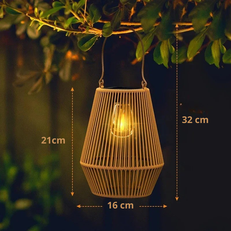 Outdoor Hanging Lantern | Matte Aluminium, Indoor & Outdoor
