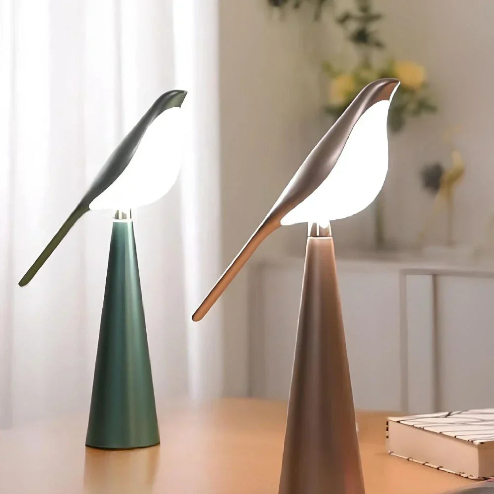 Bird Design LED Table Lamp | Dimmable, 3 Colour Temperatures