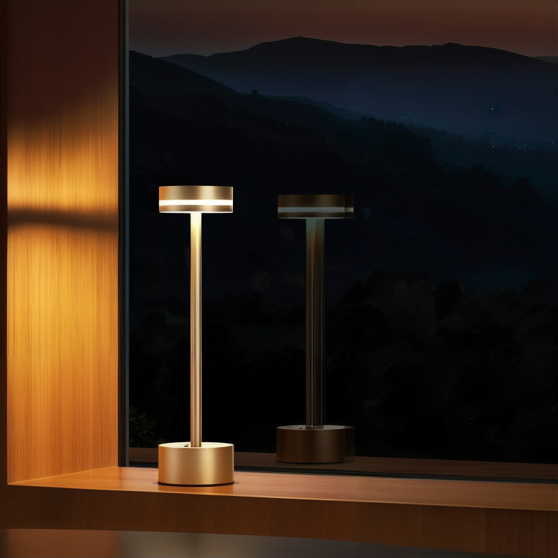 Wireless Dimmable LED Table Lamp | Aluminium, 3 Colour Temperatures