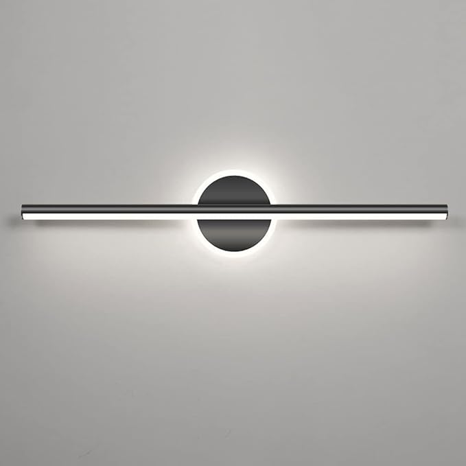 LED Wall Sconce | Black and Gold, 40/60/80 cm