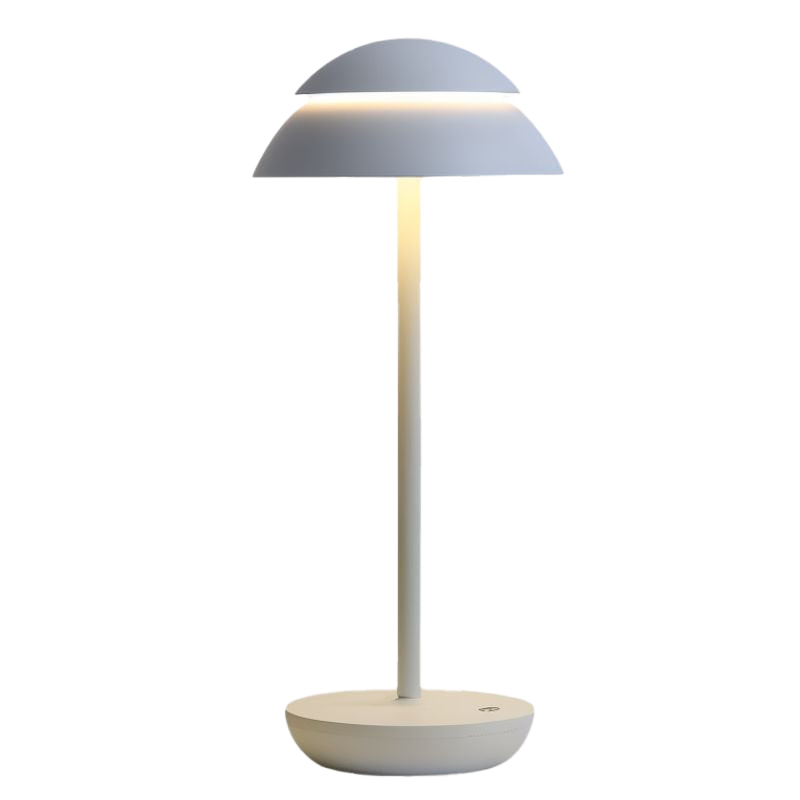 Scandinavian LED Table Lamp | Wireless, Dimmable Aluminium Design