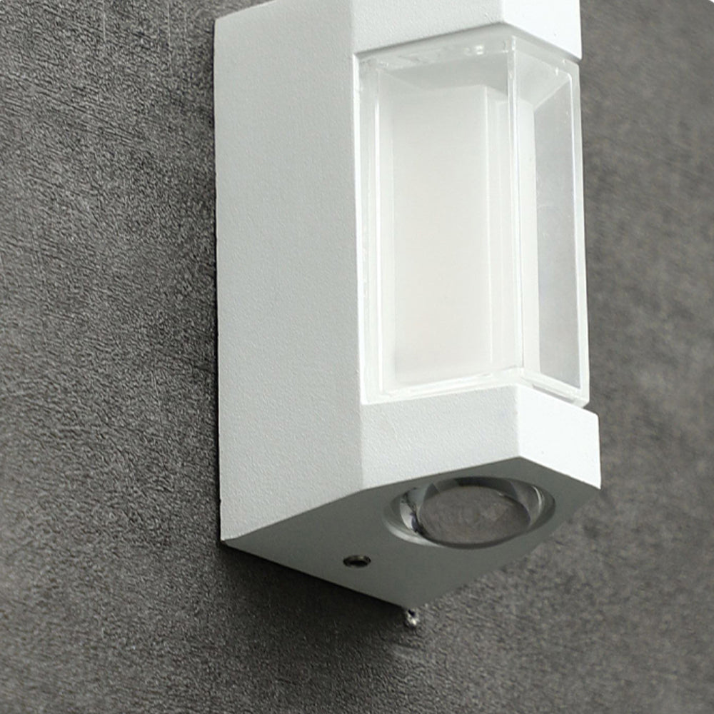 Outdoor Up Down Wall Light | Nordic Minimalist, 3000K Warm White