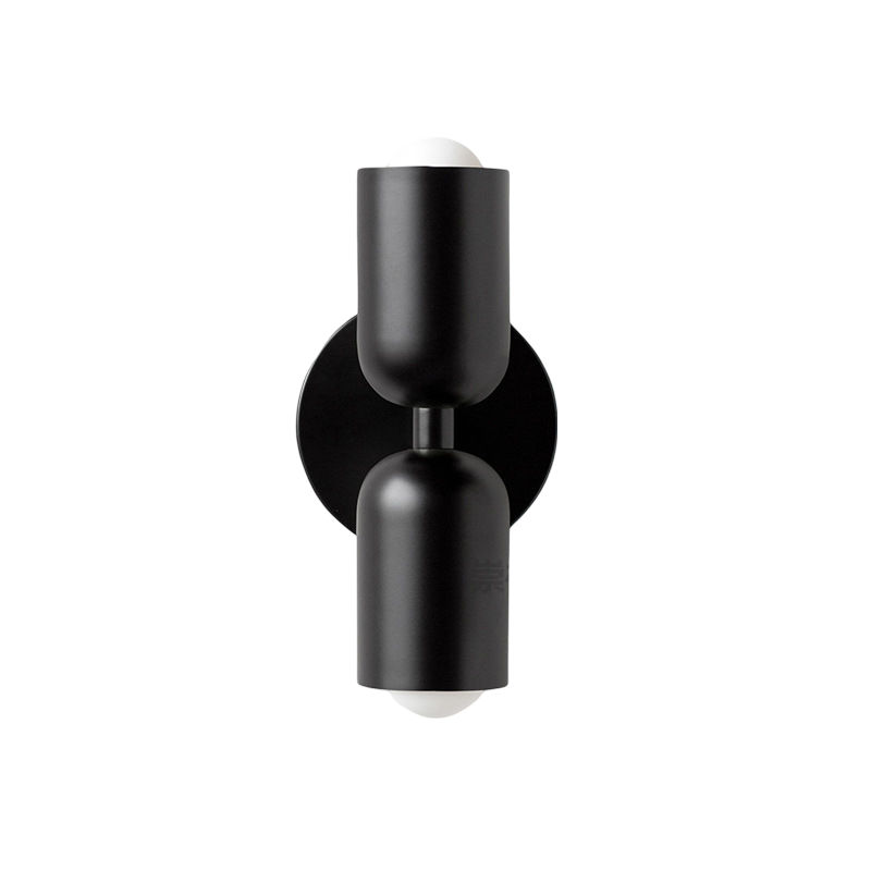Double Head Iron Wall Sconce | Nordic Style, Up-Down Light