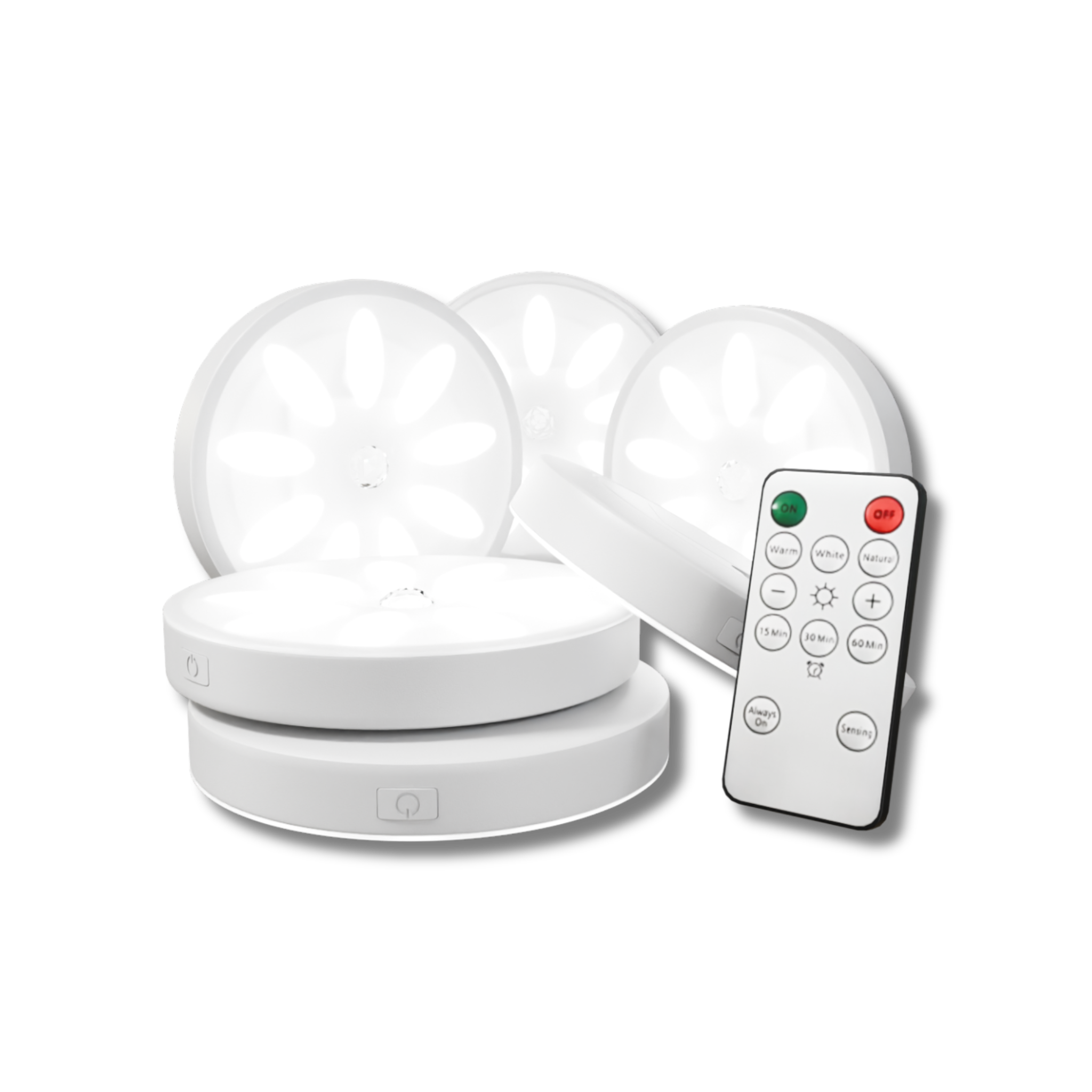 Wireless Under-Cabinet LED Spot Light | Motion Sensor, USB Rechargeable