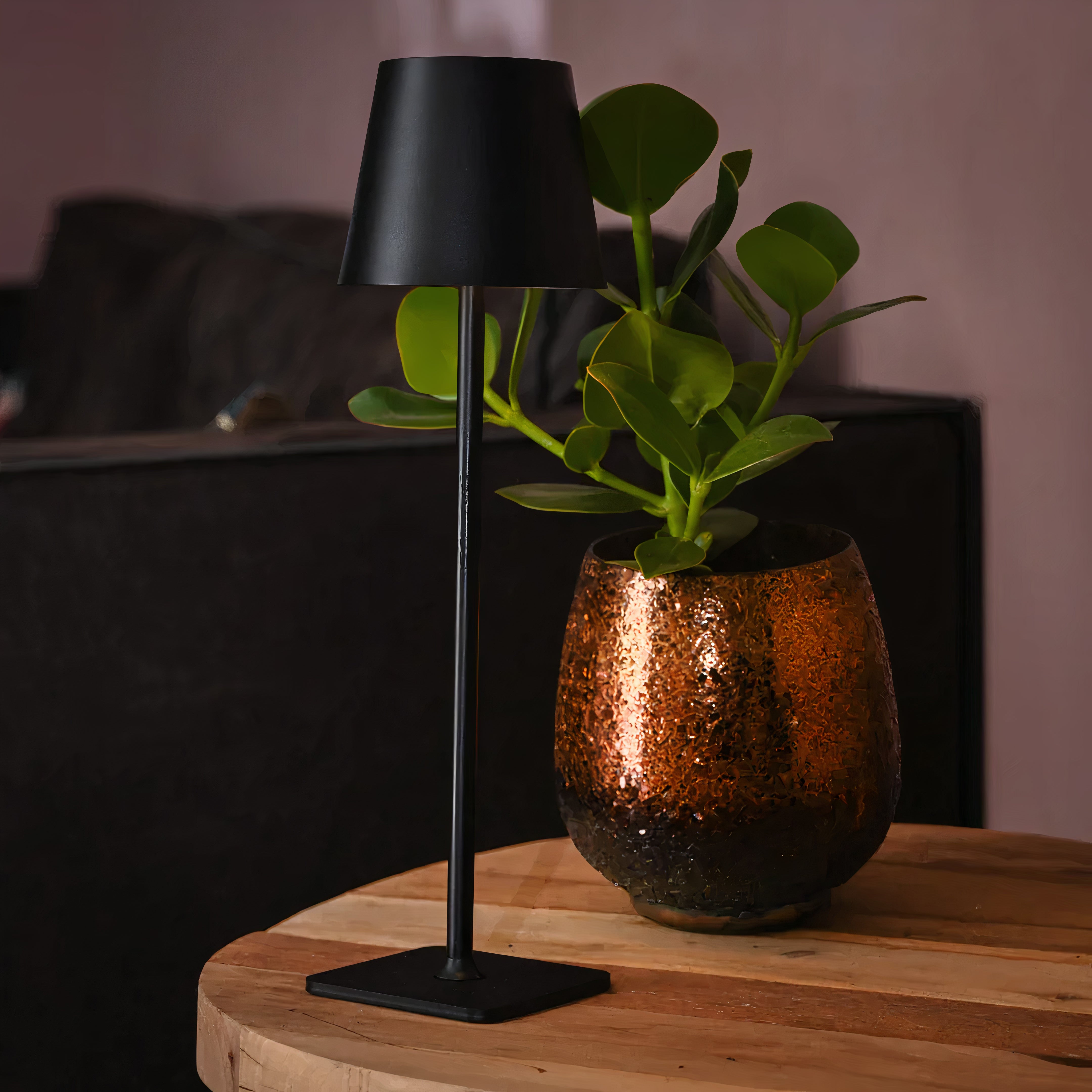Scandinavian LED Table Lamp | Wireless, Dimmable, IP65 Aluminium