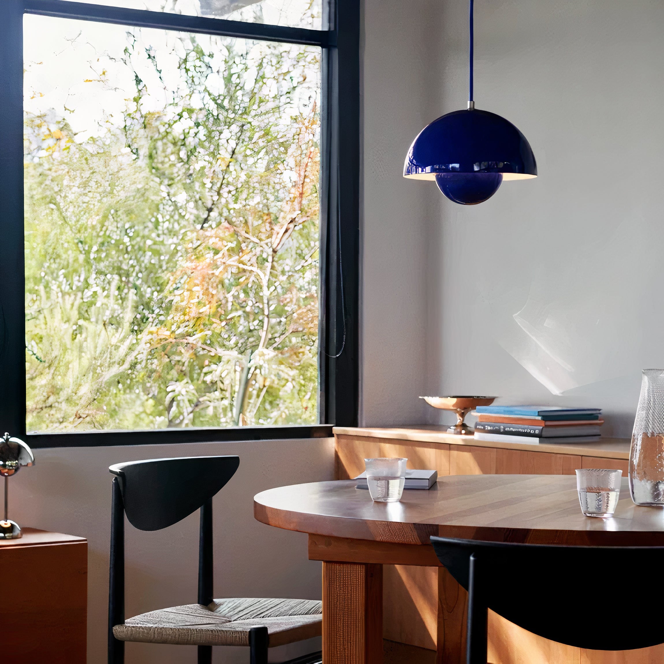 Coloured Pendant Light | Scandinavian LED, Dimmable Metal