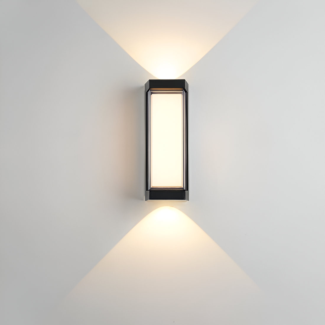 Outdoor Up Down Wall Light | Nordic Minimalist, 3000K Warm White