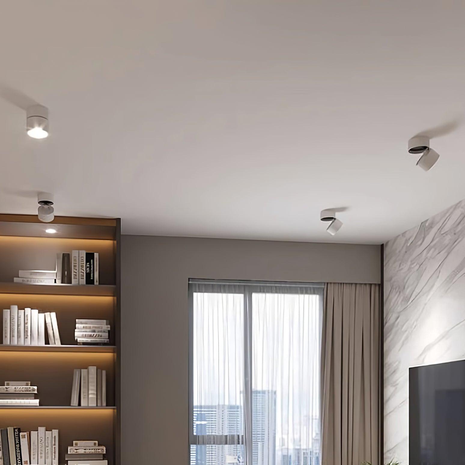 Adjustable LED Ceiling Spotlight | Surface Mount, 3000K Warm White