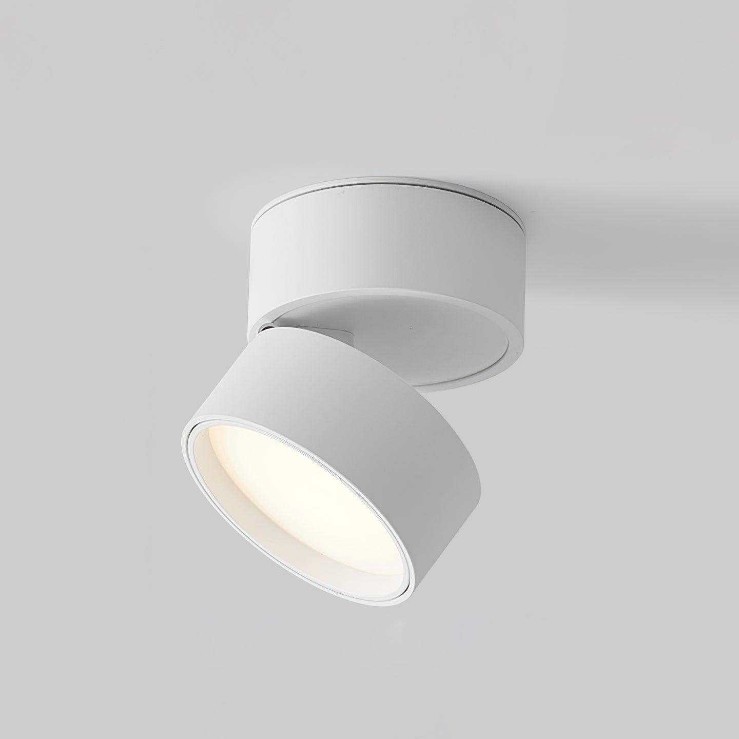 Adjustable LED Ceiling Spotlight | Surface Mount, 3000K Warm White