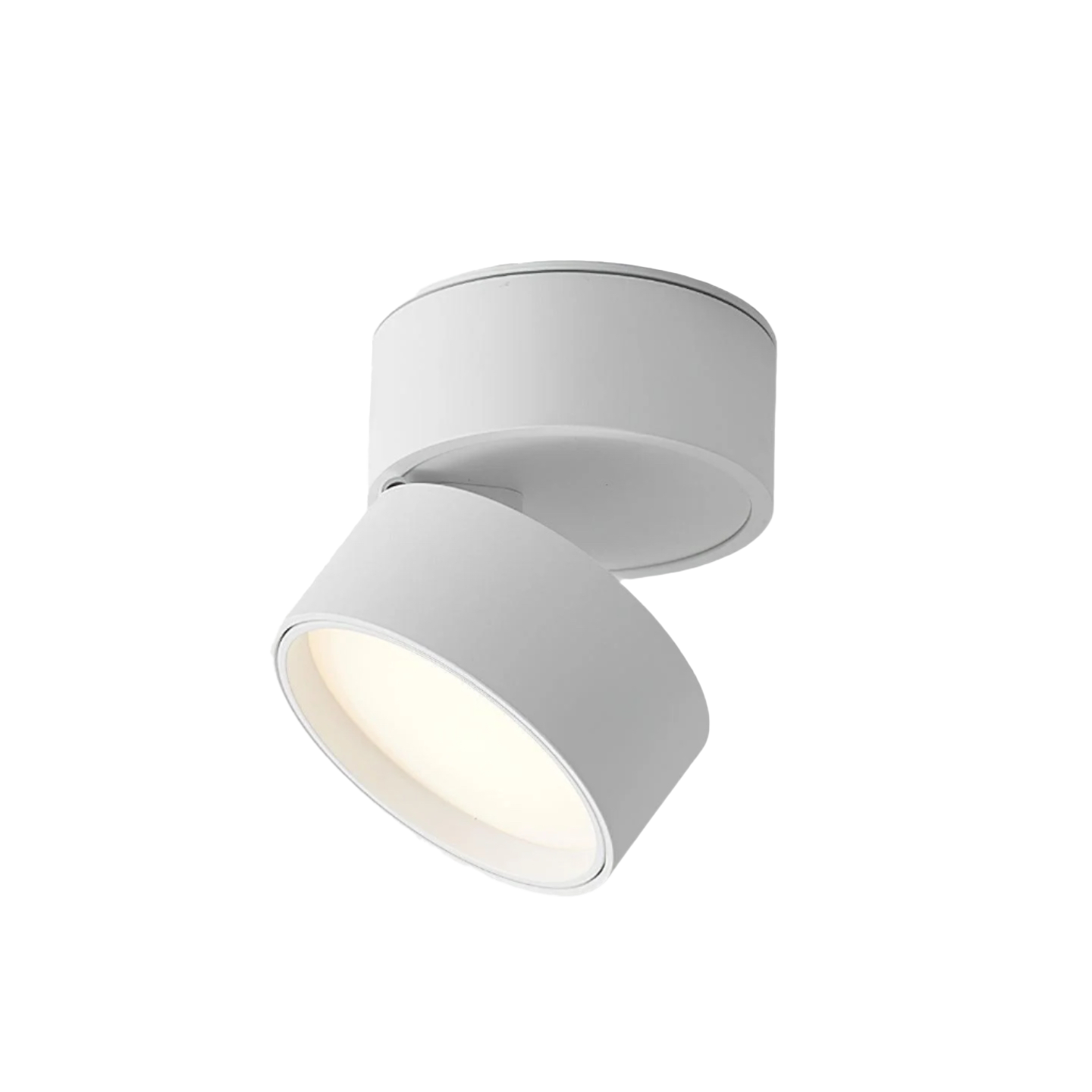 Adjustable LED Ceiling Spotlight | Surface Mount, 3000K Warm White