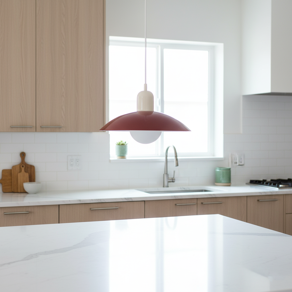 Bauhaus Macaron Pendant Light | Nordic Minimalist, Iron