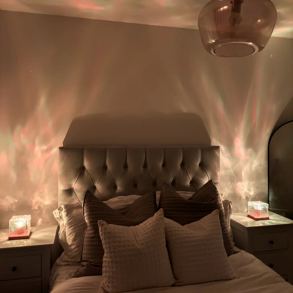 Aurora RGB Mood Lamp | 16-Colour LED, Timber Base