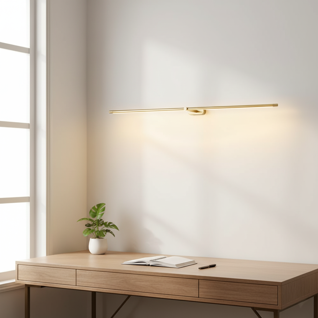 Wireless Linear LED Wall Light | Dimmable, USB Rechargeable