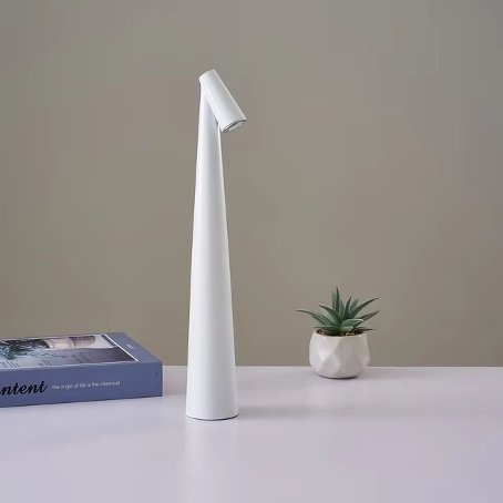 Wireless LED Table Lamp | Scandinavian Wood Design, Dimmable