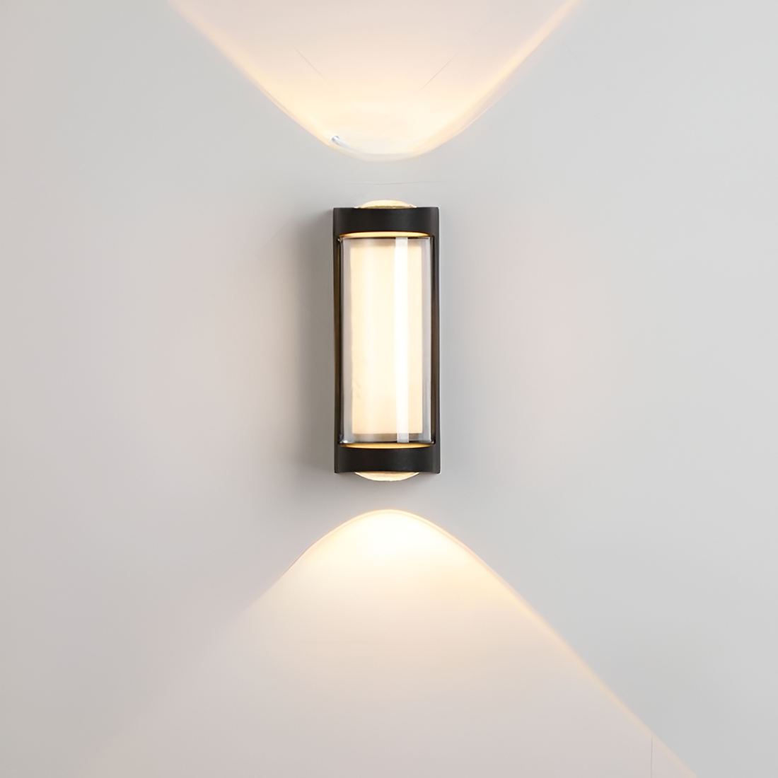 Outdoor Up Down Wall Light | Nordic Minimalist, 3000K Warm White