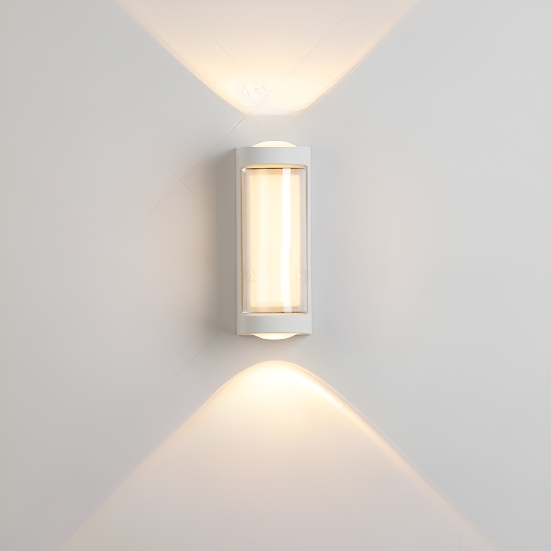 Outdoor Up Down Wall Light | Nordic Minimalist, 3000K Warm White