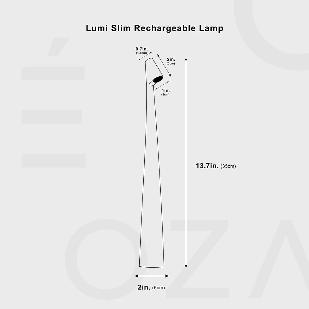 Wireless LED Table Lamp | Scandinavian Wood Design, Dimmable