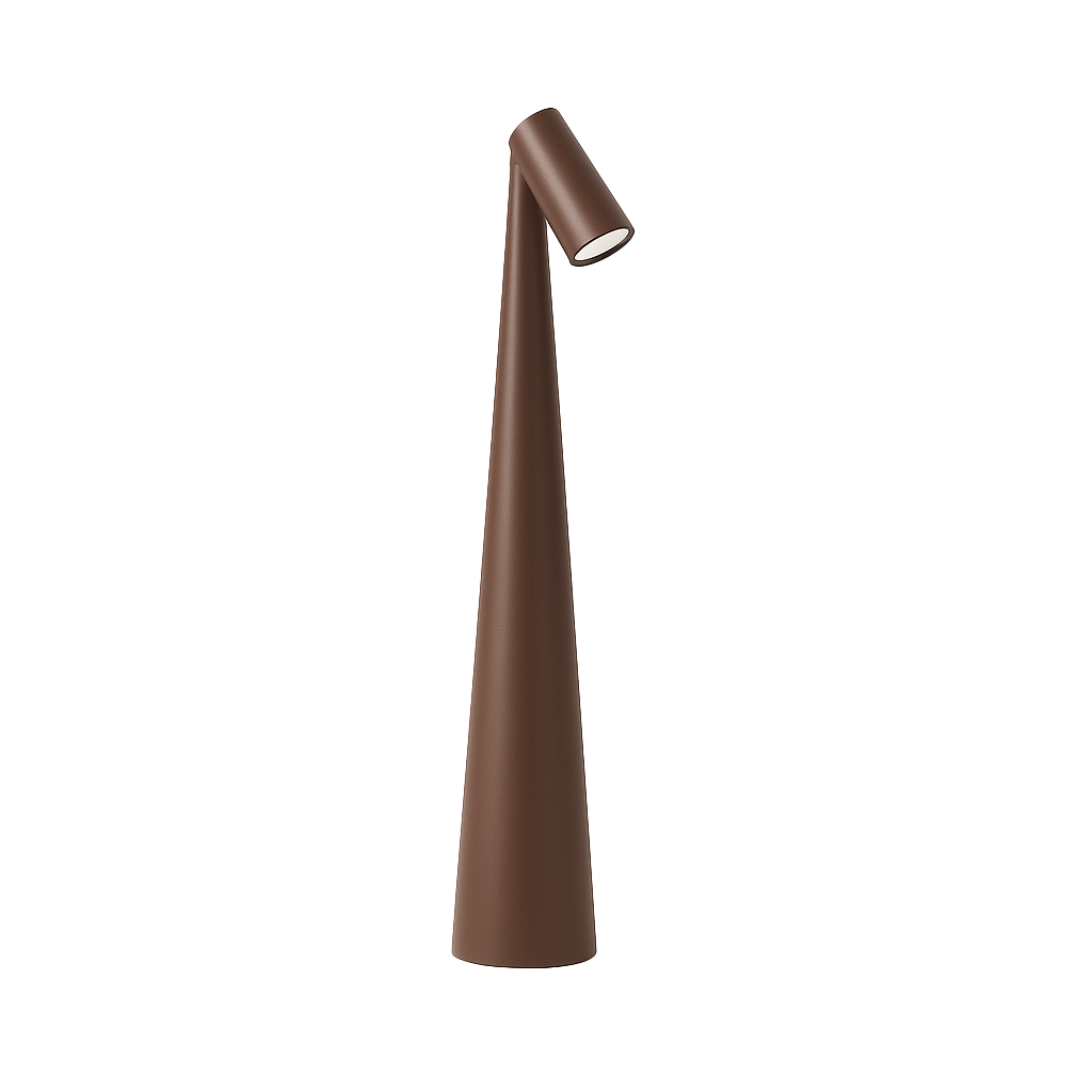 Wireless LED Table Lamp | Scandinavian Wood Design, Dimmable