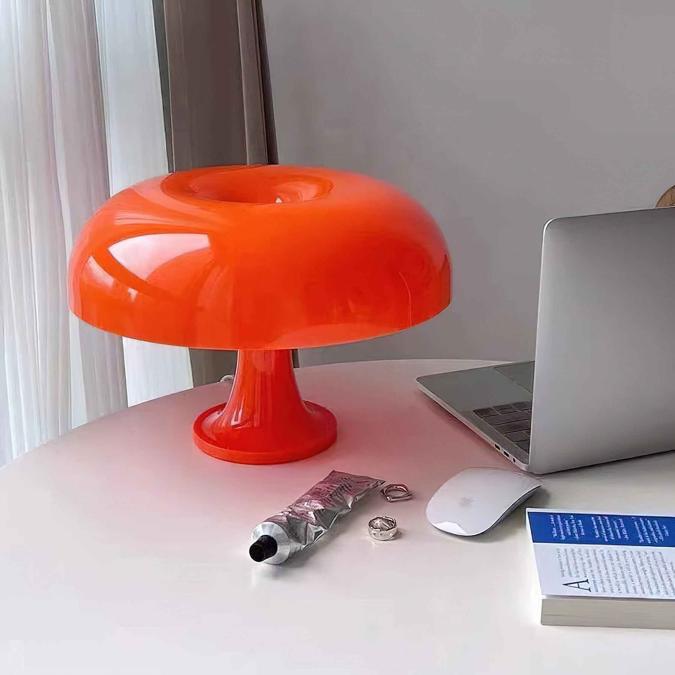 Retro Mushroom Table Lamp | 1960s Italian Design, 4x E14