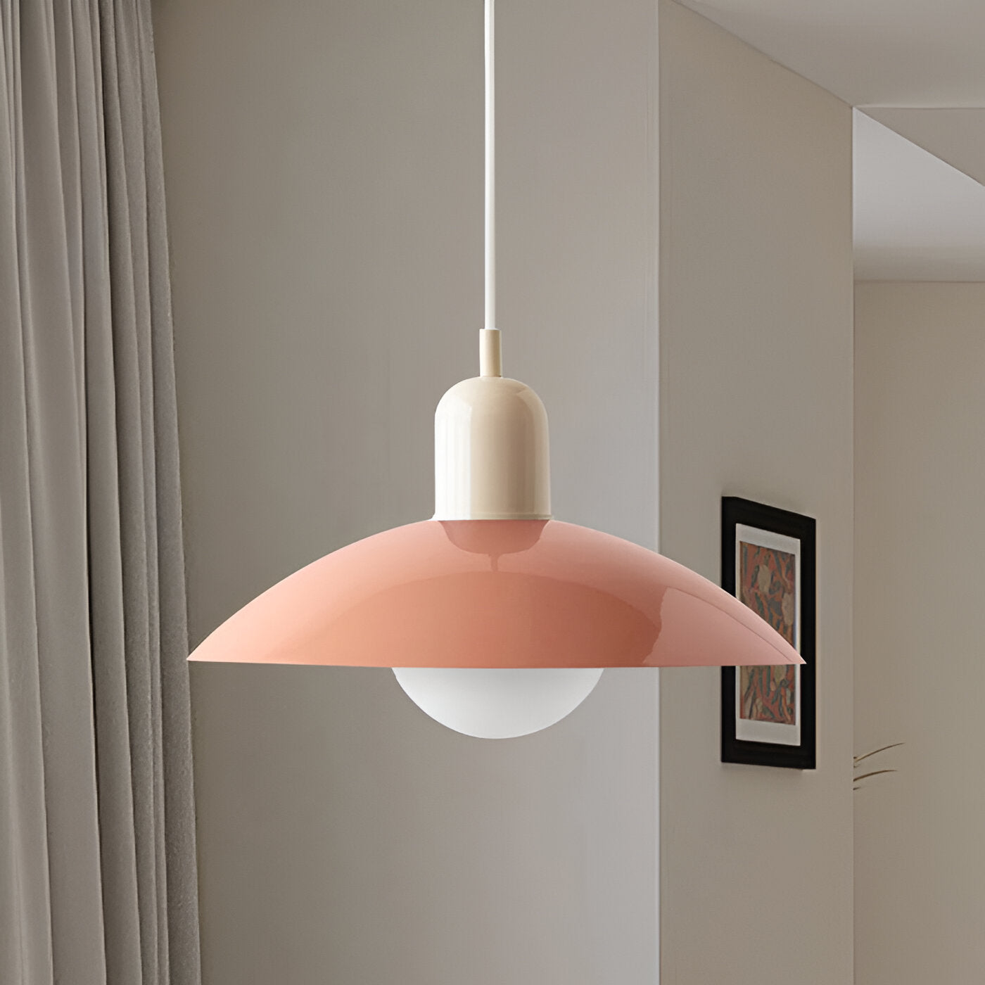 Bauhaus Macaron Pendant Light | Nordic Minimalist, Iron