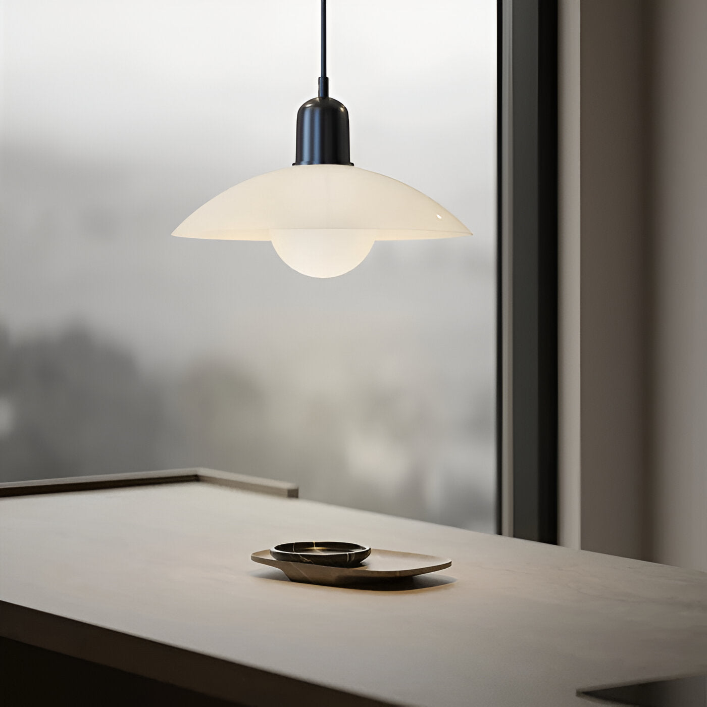 Bauhaus Macaron Pendant Light | Nordic Minimalist, Iron