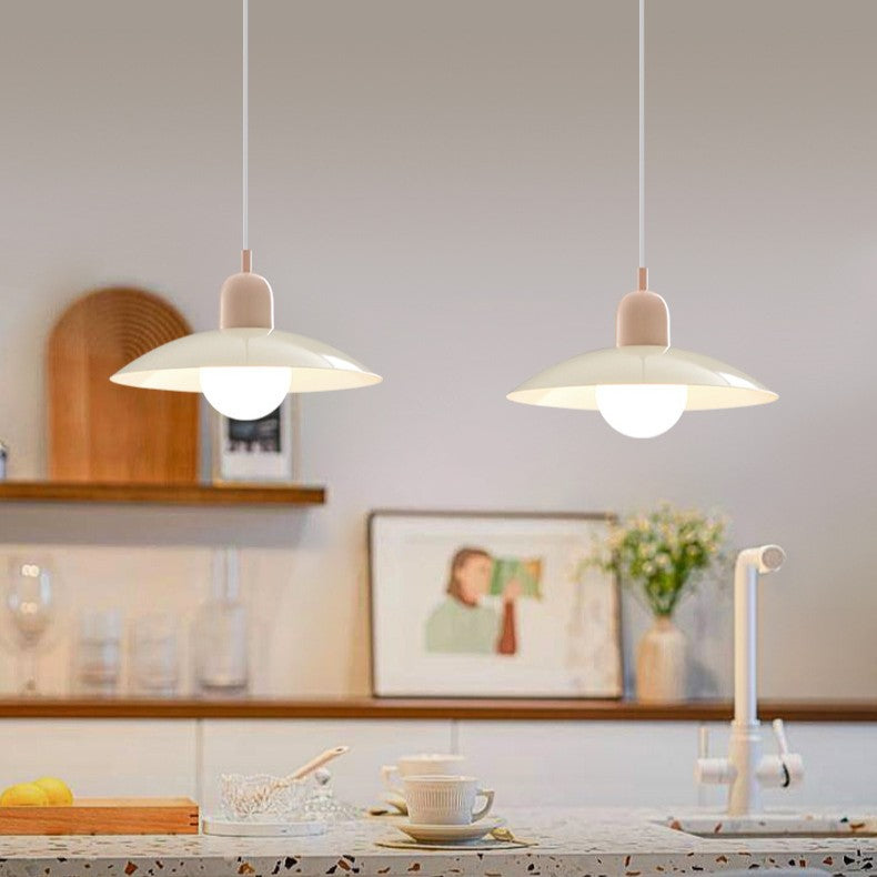 Bauhaus Macaron Pendant Light | Nordic Minimalist, Iron
