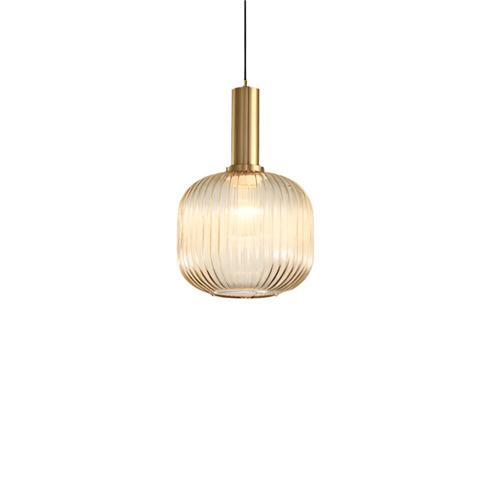 Retro Tinted Glass Pendant Light | Nordic Style, E27