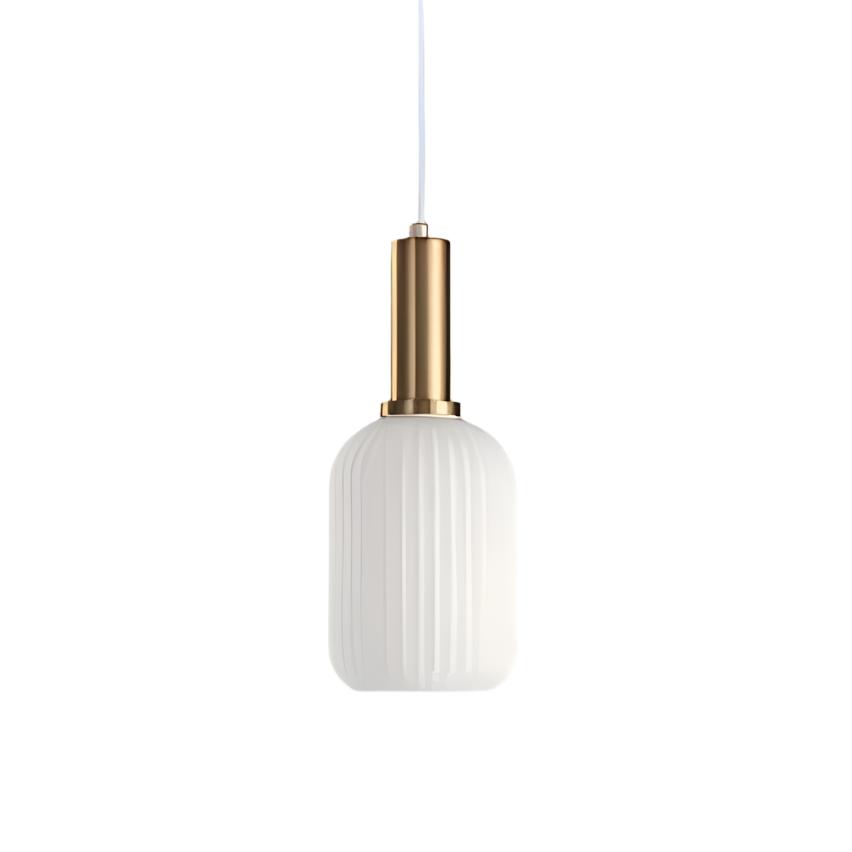 Retro Tinted Glass Pendant Light | Nordic Style, E27