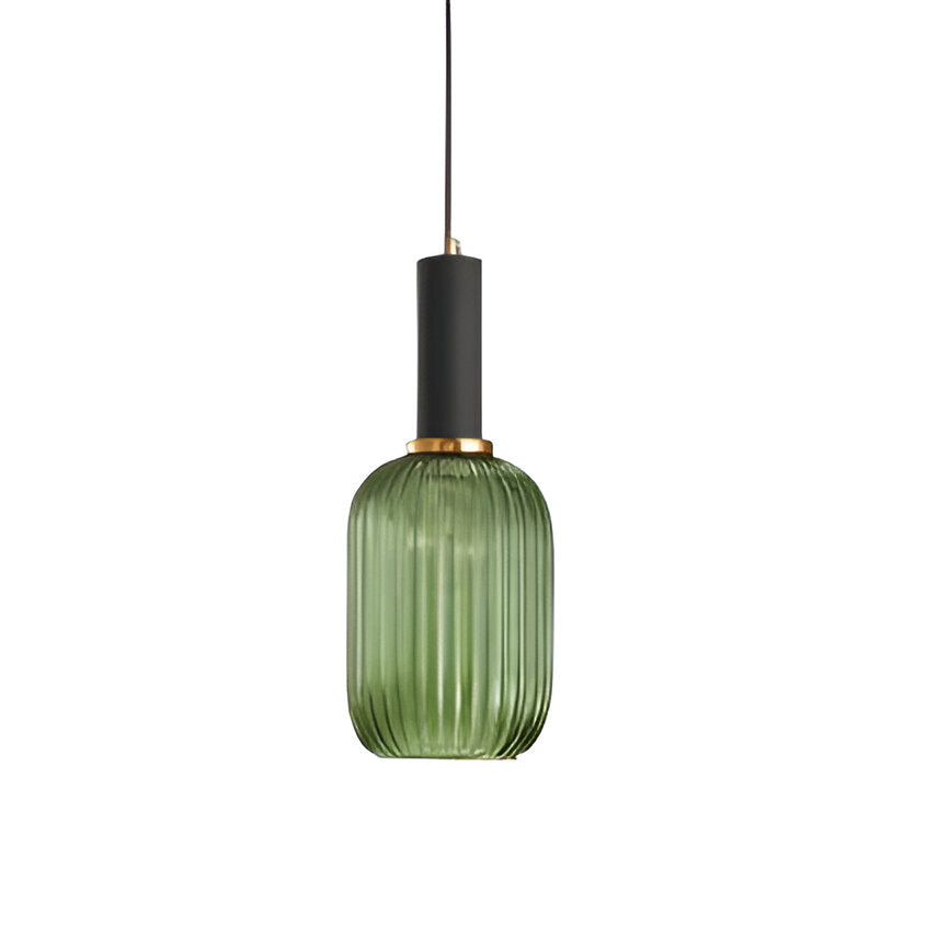Retro Tinted Glass Pendant Light | Nordic Style, E27