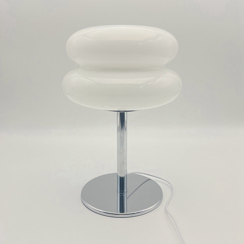 Cloud Glass Table Lamp | Retro G9 Design, Chrome Base
