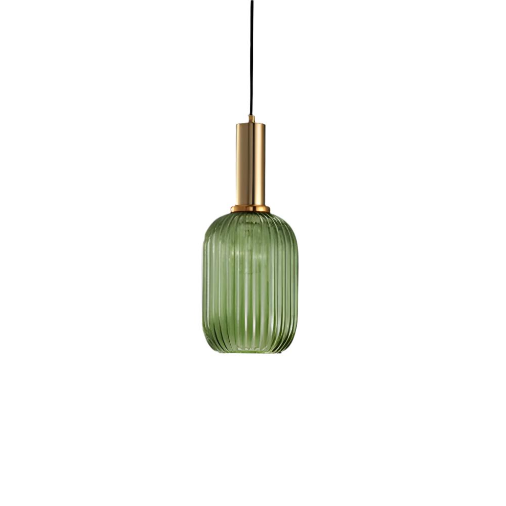 Retro Tinted Glass Pendant Light | Nordic Style, E27