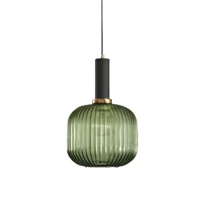 Retro Tinted Glass Pendant Light | Nordic Style, E27