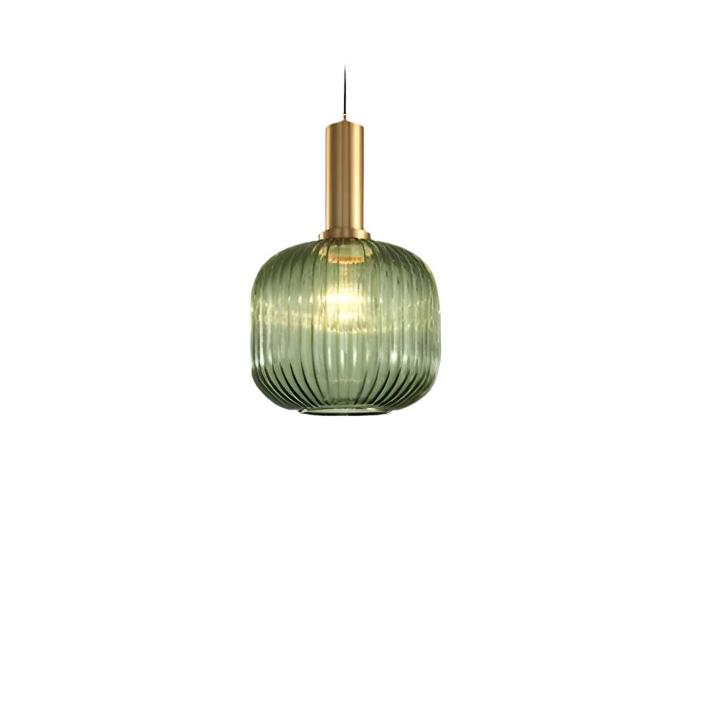 Retro Tinted Glass Pendant Light | Nordic Style, E27