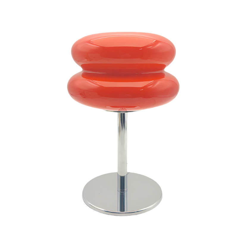 Cloud Glass Table Lamp | Retro G9 Design, Chrome Base