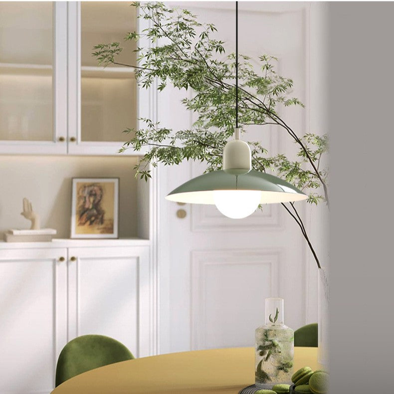 Bauhaus Macaron Pendant Light | Nordic Minimalist, Iron