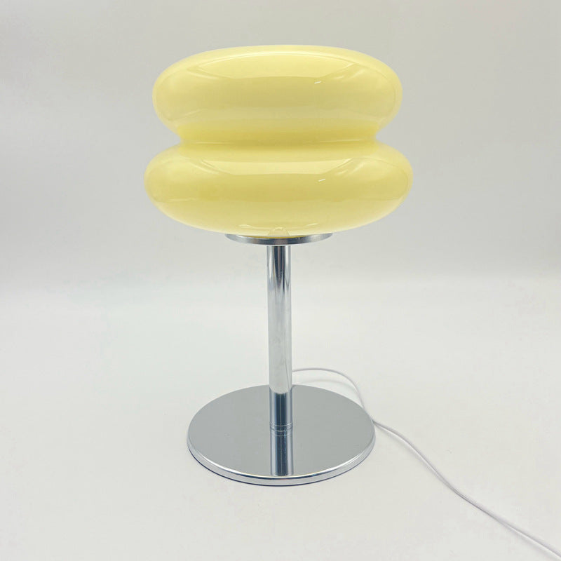 Cloud Glass Table Lamp | Retro G9 Design, Chrome Base