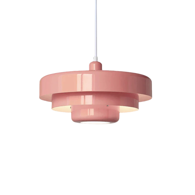 Round Metal Ceiling Light | Scandinavian Style, E27