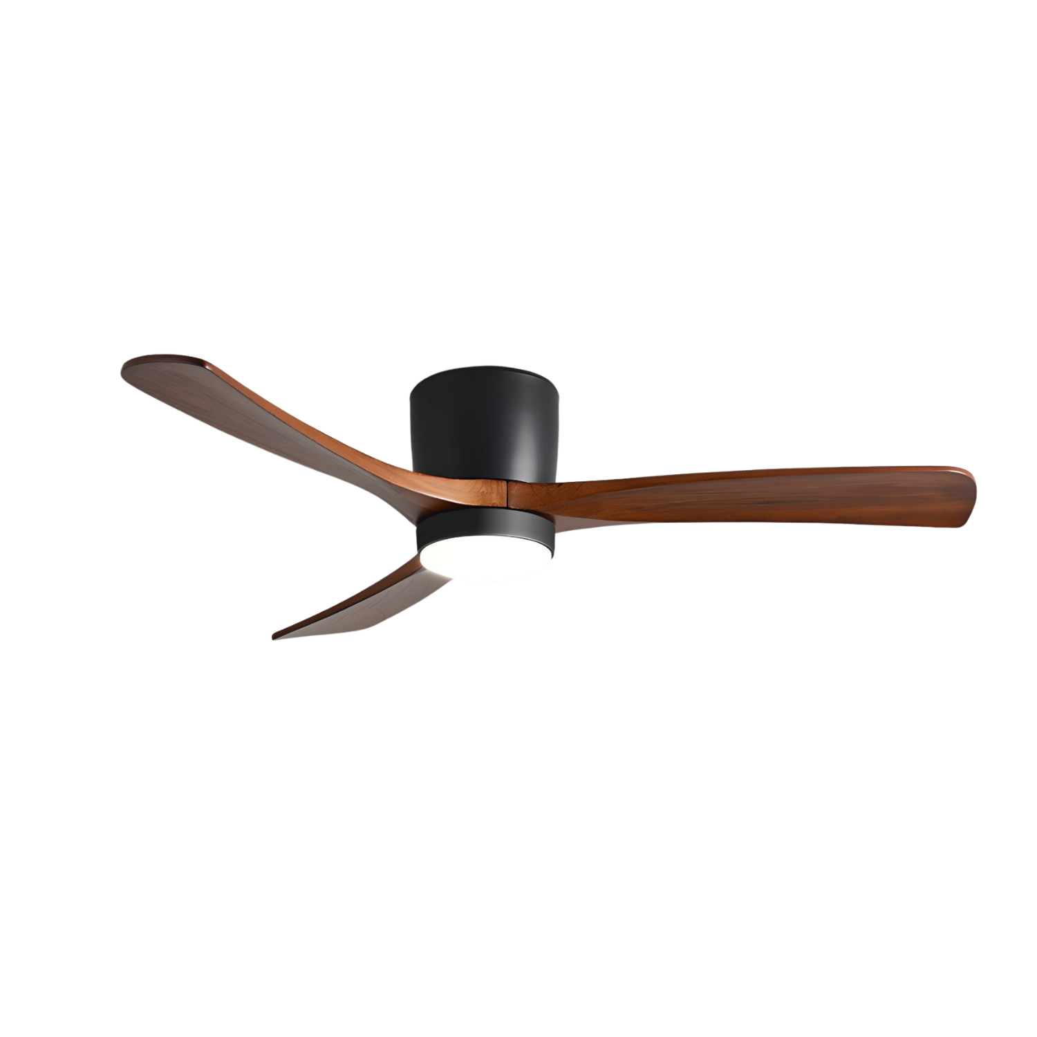 Timber Blade Ceiling Fan with LED Light | DC Motor, 3 Sizes