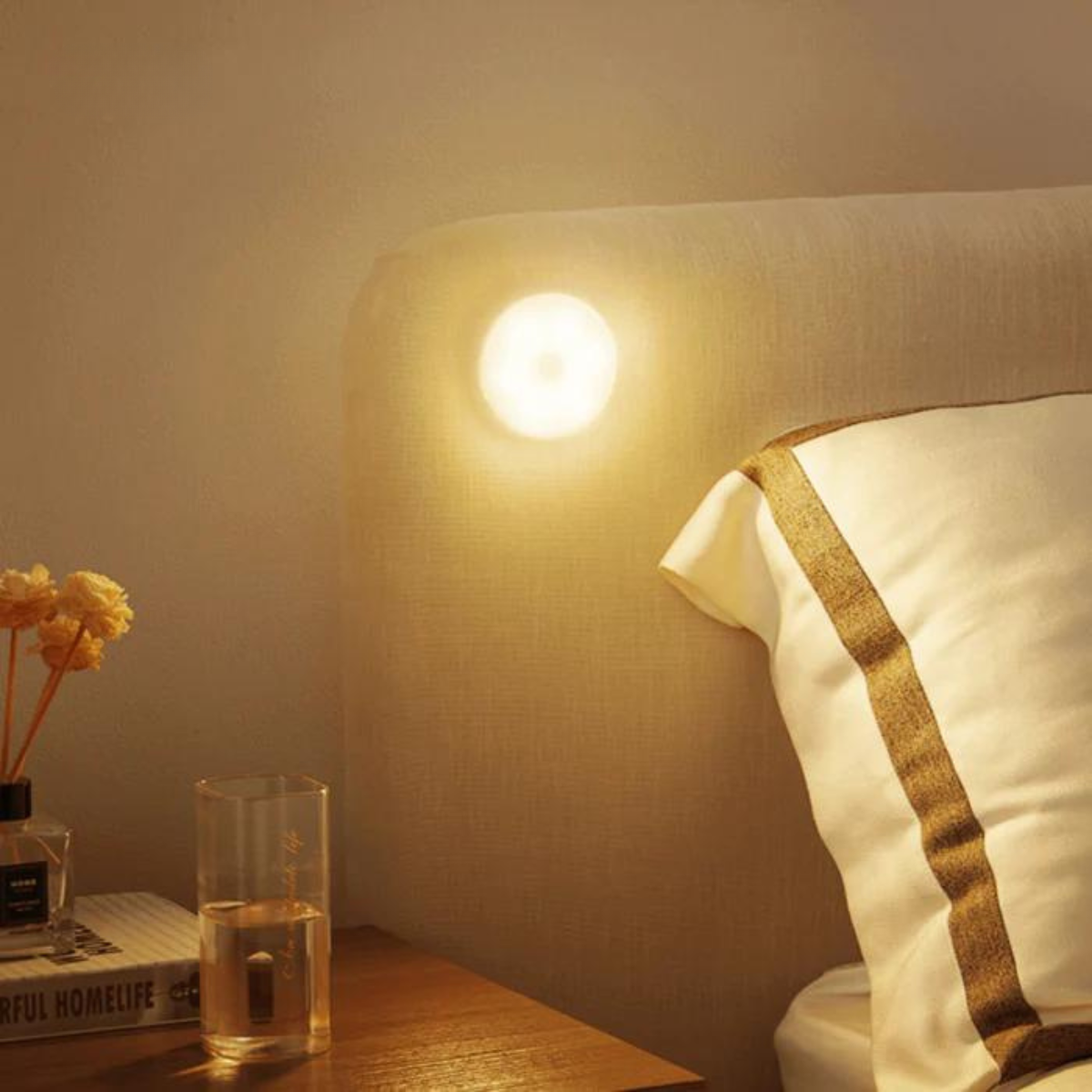 Rechargeable Motion Sensor Wall Light | Wireless, Magnetic Mount