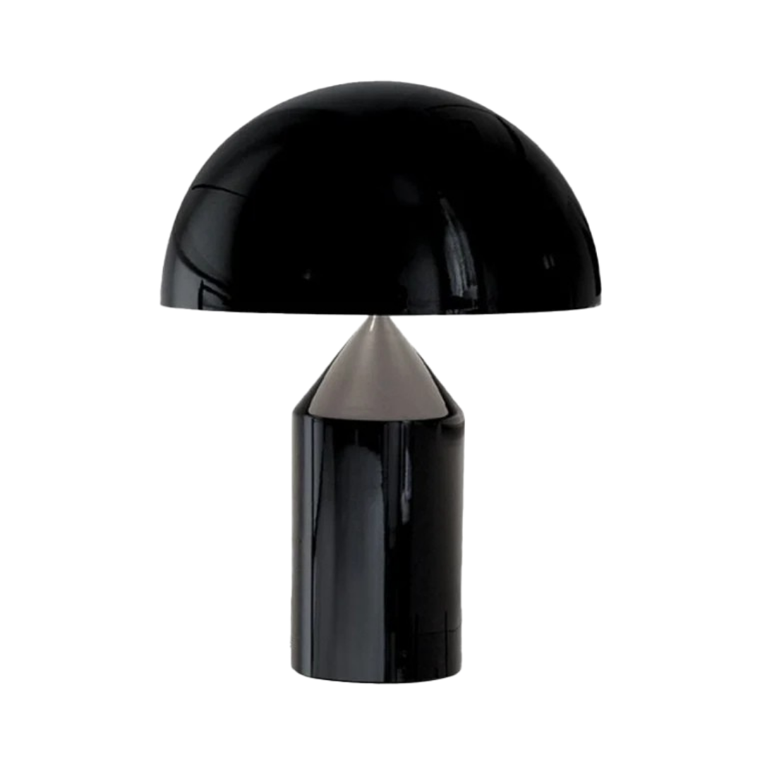 Mushroom Table Lamp | Wireless LED, Dimmable Metal Design