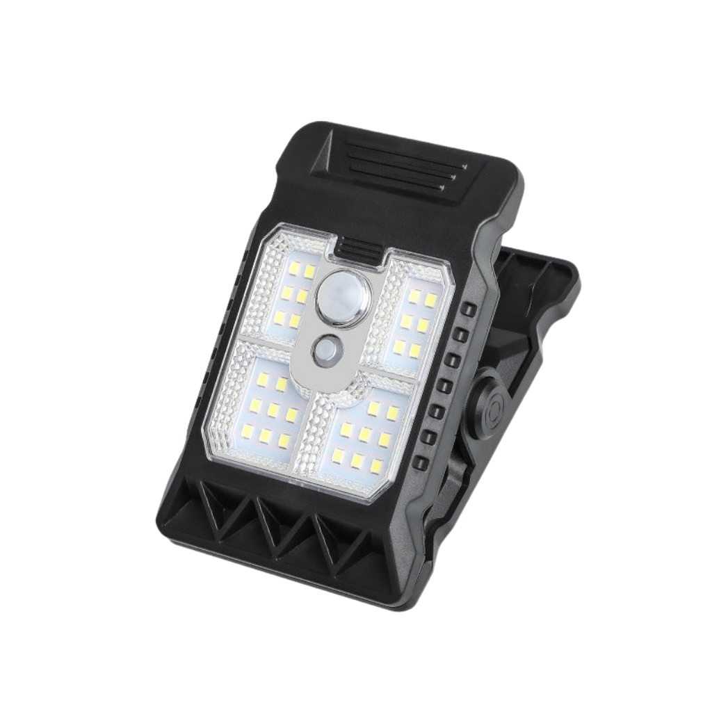Solar Clip Outdoor Light | Motion Sensor, Dual Charge