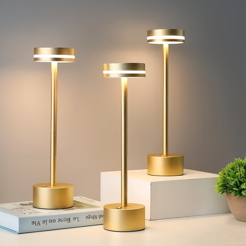 Wireless Dimmable LED Table Lamp | Aluminium, 3 Colour Temperatures