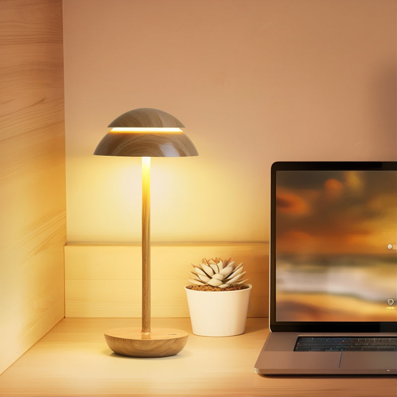 Scandinavian LED Table Lamp | Wireless, Dimmable Aluminium Design
