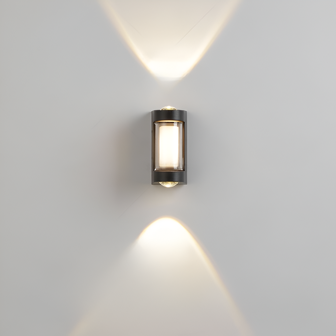 Outdoor Up Down Wall Light | Nordic Minimalist, 3000K Warm White